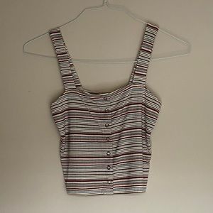 American Eagle Striped Tank Top